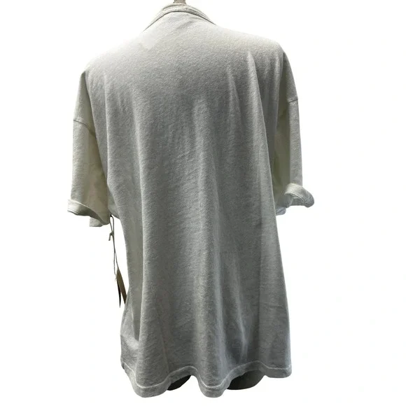 Mother The Sleep Over Tee Women Size M White New Cherry Never Mind T-Shirt - Picture 7 of 11